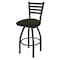 Holland Bar Stool Co 36" Swivel Bar Stool, Pewter Finish, Canter Pine Seat 41036PW010 - alternate 1